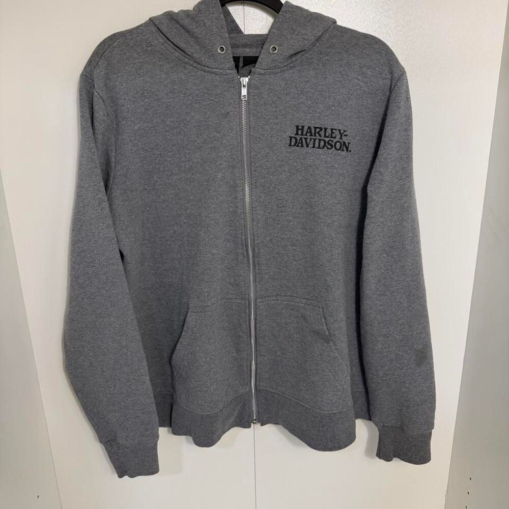 Harley-davidson Women's Grey Hoodie